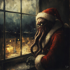 Lovecraftian Santa Claus