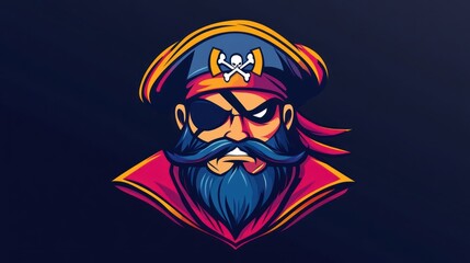 Pirate Captain Illustration