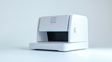 Innovative Technological Device: Streamlined Design, Cutting-Edge Interface, Data-Driven Automation