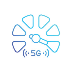 Fast Internet vector icon