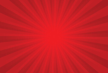 Flat Red comic style background