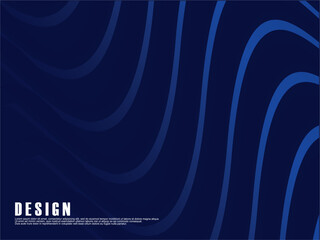 Abstract blue color background. Dynamic shape composition. Blue gradient background vector illustration.