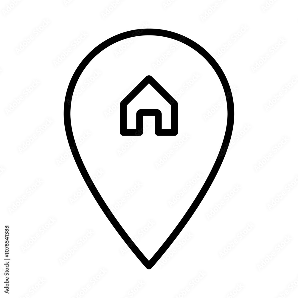 Aufkleber placeholder icon outline vector for web ui