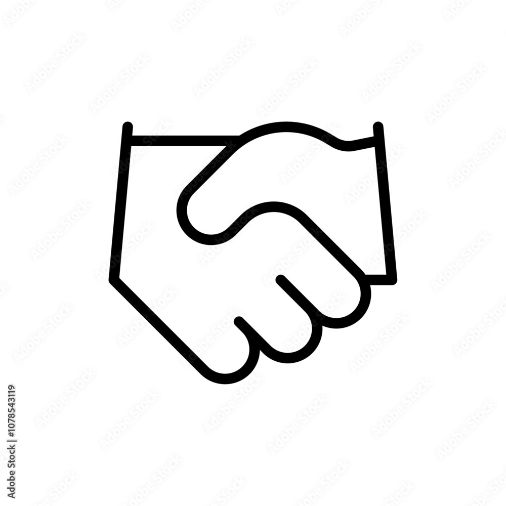 Poster support icon outline vector for web ui