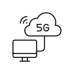 Edge Computing vector icon