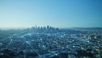 Connected Cityscape:  San Francisco's Urban Network