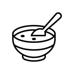 soup icon vector design template simple and clean