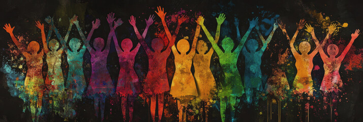 Fototapeta premium Human Rights Day