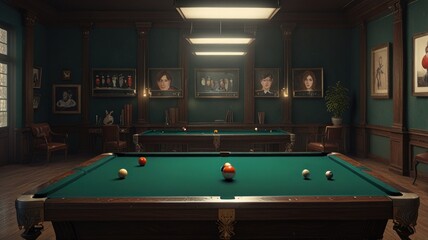 BILLIARDS,this image is from AI