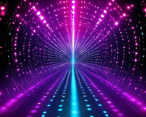 Naklejka premium abstract background with glowing lights