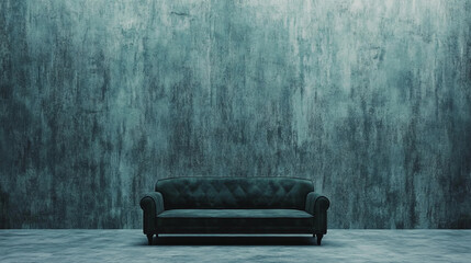  modern empty room with wooden floor and large white plain wall. empty room with plant