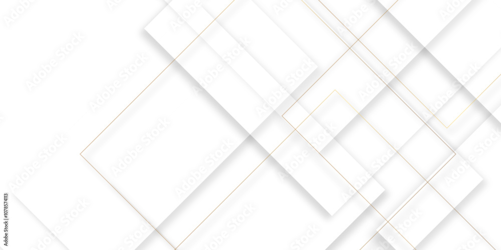 Aufkleber abstract background with lines White background with diamond and triangle shapes layered in modern abstract pattern design Space design concept Suit for business, corporate, institution presentation.	