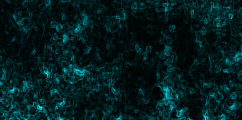 Black blue grunge texture with smoke swirls effect vector background. Abstract fractal art background motion Fantastic outer view for web design image with place for text Template. space, vector.