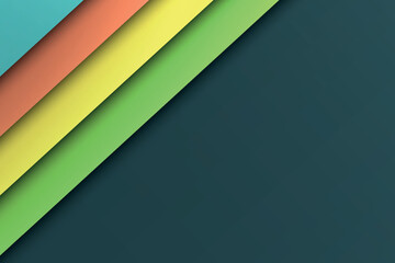 Abstract Background With Diagonal Layers with Vibrant Colors