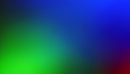 Abstract Gradient Background in Blue, Green, and