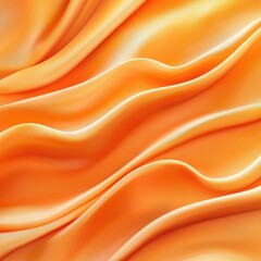 Fototapeta premium Smooth Orange Satin Fabric Texture Background