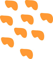 Dotted Abstract Shape