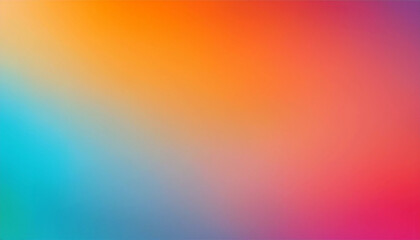 Abstract Gradient Background in Vibrant Colors