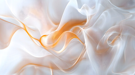 Obraz premium Fluid Shapes of Tranquility: An Abstract Interpretation of ValiumÆs Calming Effects