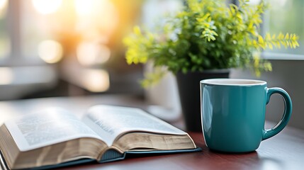 Cozy up with a good book and a warm cup of tea in a serene reading nook