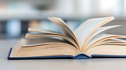 Obraz premium Explore the beauty of literature as open pages invite readers into new worlds