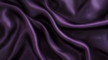 Obraz premium Deep plum background with a soft, satin-like texture