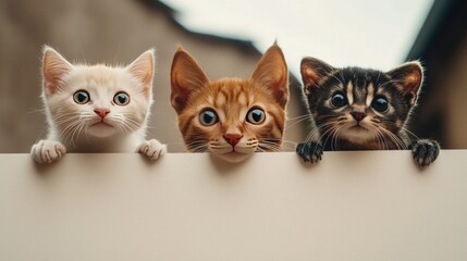 Trio of Pets: Dog, Cat, and Ferret in Perfect Harmony
