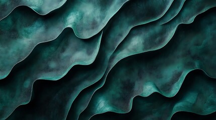 Abstract dark green and black textured background for creative banner designs