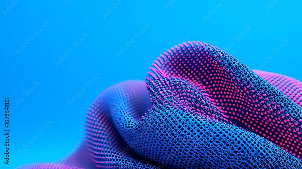 Poster an online fingerprint scan graphic with data lines emphasizing online biometric privacy
