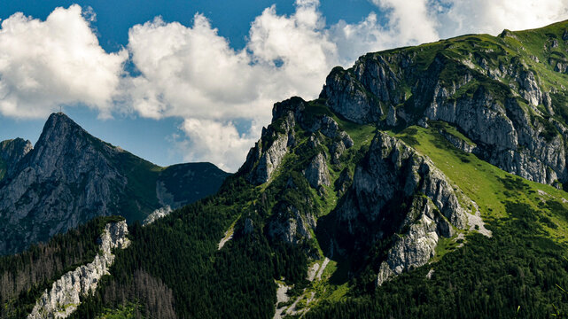 Giewont in Polish Tatra National Park
