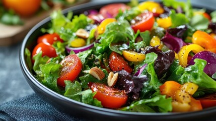 Fresh and Colorful Salad