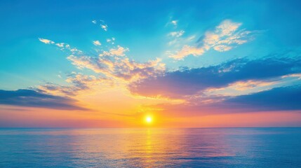 Naklejka premium Golden Hour Seascape