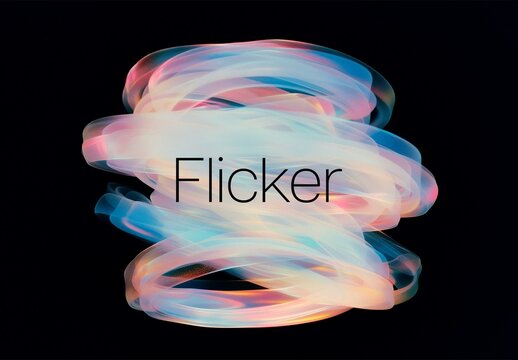 Flicker Abstract Backgrounds Collection With Generative AI