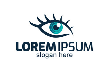 vision eye icon, eye logo
