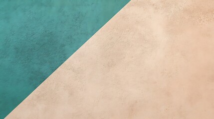 Cool beige and teal gradient for fresh background textures