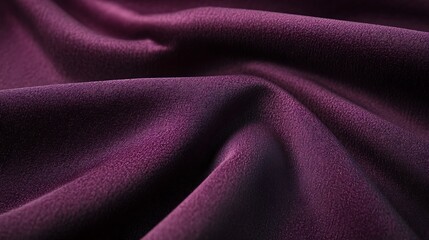 Fototapeta premium Deep plum background with a soft, satin-like texture