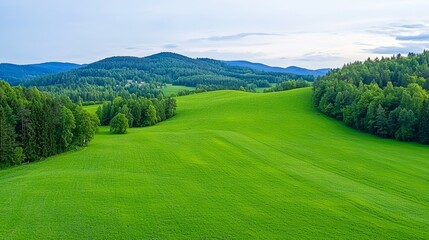 Renewable energy solar farm generated by stock