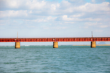 Obraz premium 由良川橋梁（風景）