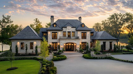 Hudson Valley historic stone estate with apple orchards and river views, restored Dutch colonial manor in Upstate New York