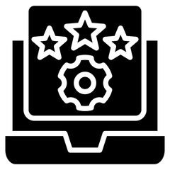 Reputation Management Icon For Design Element