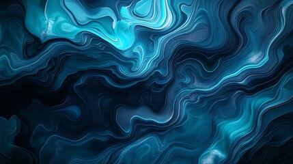Fototapeta premium Abstract dark blue and turquoise gradient texture for modern backgrounds