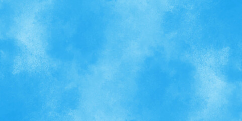 Grunge tint light blue watercolor abstract background, Aquarelle paint paper textured, blue sky with clouds, Sky Nature Landscape Background, sky background with white fluffy clouds.	
