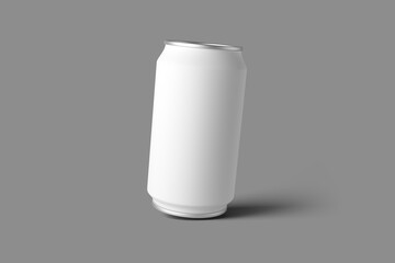 Matte Drink Can Mockup