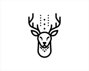 deer head silhouette