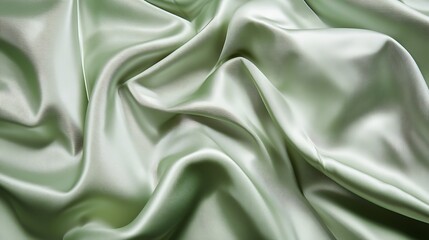 Obraz premium Background of pastel green with a polished satin finish