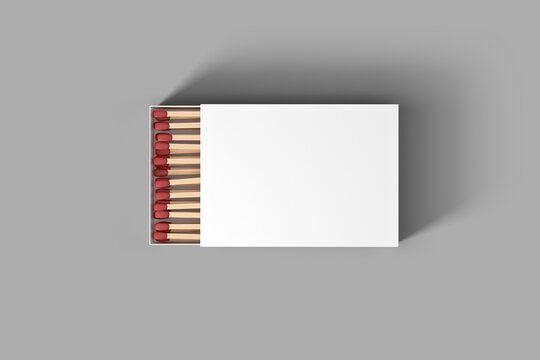 Matches Box Mockup