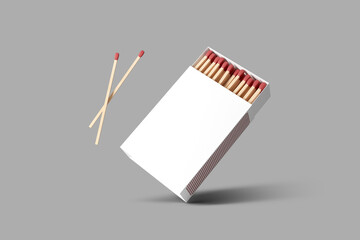 Matches Box Mockup