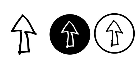 Arrows vectors icon set