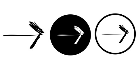 Arrows vectors icon set