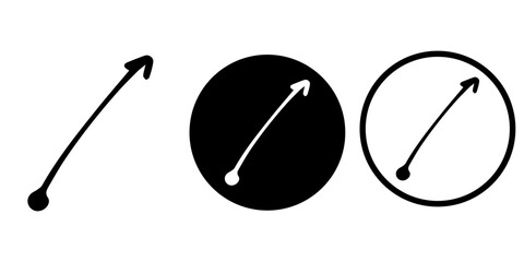 Arrows vectors icon set